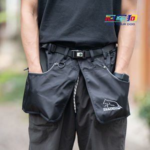 Delantal de Entrenador de Perros de Nailon Transpirable y Alta Elasticidad con Bolsillo Externo, Pantalones Cortos Utilitarios para Manejadores, Equipo Profesional de Adiestramiento <span class=keywords><strong>Canino</strong></span> - Product Image 4