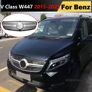 Rejilla Decorativa Frontal para Mercedes Benz Clase V W447 Facelift (2015-2023), Estilo de Malla Central, Kit de Carrocería - Product Image 1