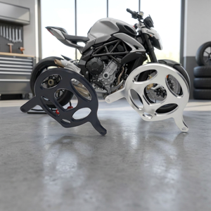 Barre de protection anti-chute pour moto en alliage d'aluminium à montage externe - Product Image 3