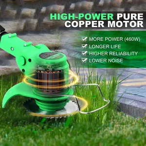 เครื่องตัดหญ้าไร้สาย 12V รุ่น DIY พร้อมด้ามจับพับได้ เหมาะสำหรับตัดหญ้าในสวน ใช้แบตเตอรี่ CG-12A เครื่องตัดหญ้าไร้สาย 12V - Product Image 6