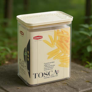 Barattolo <b>plastica</b> (2,2Lt) TOSCA Tortora 55650 - Product Image 3