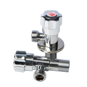 All-Copper Household Three-Way Water <b>Valve</b> 304 Stainless Steel One-Inlet Two-Outlets One-to-Two Switch <b>Control</b> <b>Valve</b> - Product Image 1