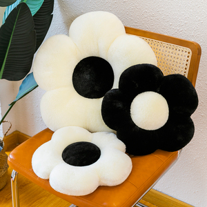 Yanxiannv Cpc 35/45cm mignon chambre décor oreiller loisirs sol canapé doux peluche coussin soleil fleur oreiller - Product Image 6
