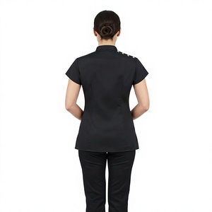 Uniforme de Salón de Belleza para Mujer, Túnica de Spa de Manga Corta, Blusa Médica, Ropa de Trabajo para Salón de Belleza - Product Image 2