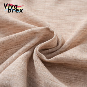 Venta caliente tela de lino de dos colores 100% viscosa suave hilado teñido camisa de lino de bambú para niñas fábrica al por mayor liso colorido - Product Image 4