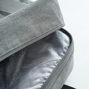 Bolsa de Viaje Deportiva Ligera Gris para Gimnasio, con Compartimento para Zapatos y Cierre de Cremallera, Nueva Llegada 2021 - Product Image 3