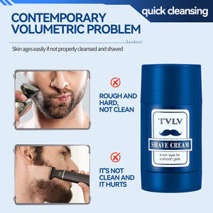 Marque privée OEM mousse à raser <span class=keywords><strong>crème</strong></span> <span class=keywords><strong>dépilatoire</strong></span> enlevant les poils des lèvres Gel de rasage <span class=keywords><strong>crème</strong></span> à raser de haute qualité pour la beauté des hommes - Product Image 3