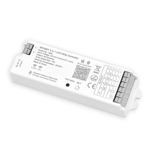 Tuya App WB5 Wi-Fi e BT 5 in <span class=keywords><strong>1</strong></span> <span class=keywords><strong>Controller</strong></span> striscia LED con telecomando RGB + CCT 4 Zone Touch per striscia LED - Product Image 4