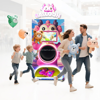 Distributeur automatique de ballons commercial entièrement automatique, machine à ballons créative en libre-service pour les parcs d'attractions pour enfants