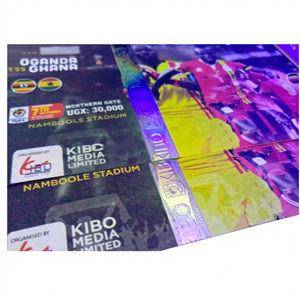 Tira de holograma de seguridad antifalsificación, estampado en caliente, marca de agua en relieve, vale de cupón de billete de papel - Product Image 2