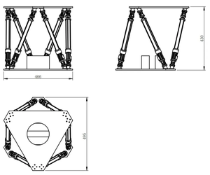 घर या शॉपिंग मॉल के उपयोग के लिए विभिन्न प्रशिक्षण सिम्युलेटर वी उपकरणों के लिए छह कोण आंदोलनों के साथ <span class=keywords><strong>6</strong></span>-डोऑफ इनडोर मेटल प्लेटफॉर्म - Product Image 4
