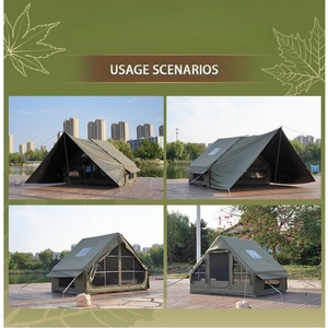 Tente pneumatique portable d'extérieur quatre saisons imperméable 2000-3000 mm pour une tente gonflable à un seul salon à gonflage rapide - Product Image 5