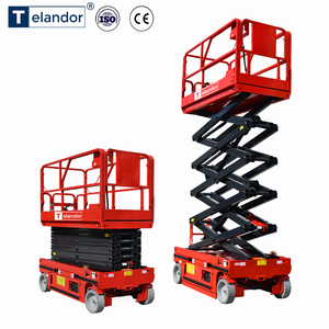 รถยกแบบกรรไกรสำหรับงานก่อสร้าง 8 เมตร - รับน้ำหนักได้ 450 กิโลกรัม สำหรับงานหนัก - Product Image 3