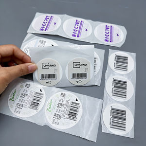 Etichetta pieghevole impermeabili multistrato cosmetiche adesive  stampa di pacchetti adesivi per etichette a doppia faccia - Product Image 2