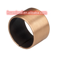 Douille en bronze autolubrifiante DU DU, palier coulissant en bronze avec revêtement PTFE, douille sèche sans huile, douille étamée