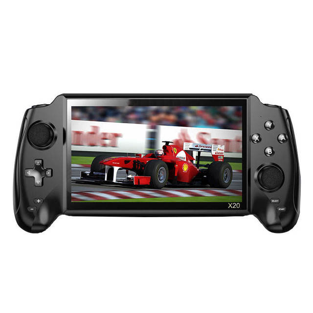 Hot Selling X20 Handheld Retro Video Game Console 16GB 7 Inch Screen Game Player Support Double Players