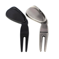 Marqueur de balle de golf personnalisé moulé sous pression porte-fourche cuivre laiton métal alliage de zinc services d'usinage outil de réparation de divot