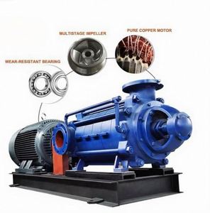 Pompe électrique de lutte contre l'incendie robuste 5,5 kW 60 Hz, système multi-étages haute pression pour eau propre, moteur diesel, usage unique, OEM - Product Image 1