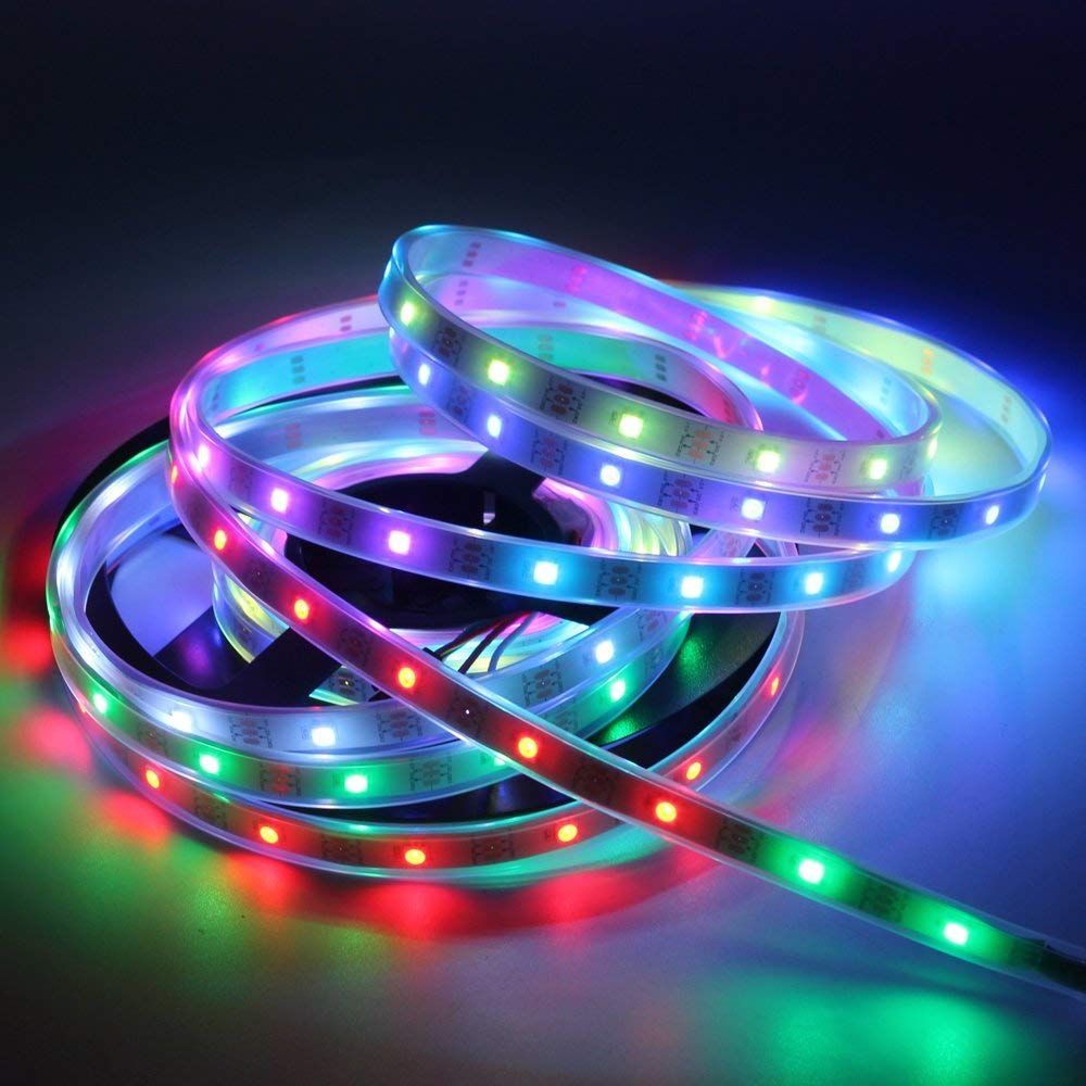 LED Lighting IP65 5050 RGB LED Strip 220V 110V 12V High Lumens Output Led Strip Light for Home Decoration