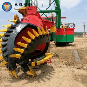 Yongsheng Diesel Cutter Zuig Zand Baggermachine Water Graafmachine Met Versnellingsbak Motor - Product Image 2
