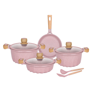 中国Cooklover16/20/24/28/32cmスープポットノンスティックコーティング調理器具セット - Product Image 4