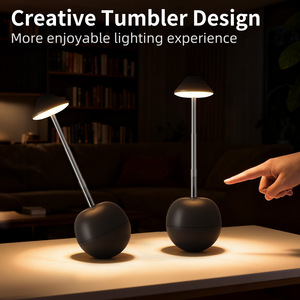 Cross-border Hot-Selling Rechargeable LED Night Light Creative Decorative <b>Table</b> <b>Lamp</b> Living Room Ambient Light Remote Control - Product Image 3