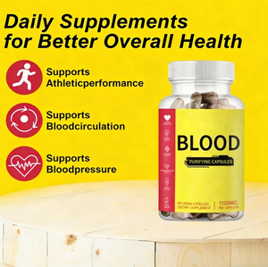 Integratore Erboristico per la Purificazione del Sangue per Adulti, Capsule di Estratto di Radice di Sarsaparilla e Bardana, 60 Capsule, Supporto per il Sangue - Product Image 4