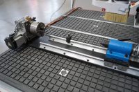 Machine de fraisage CNC 4 axes pour le travail du bois, gravure rotative 3D, pieds de table de cuisine