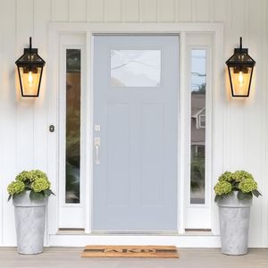 Lámpara de Pared Exterior Db, Cuerpo de Aluminio, IP65 Impermeable, Energía Solar, Luz Blanca Cálida 3000K, Forma Cuadrada, Vidrio Templado - Product Image 5