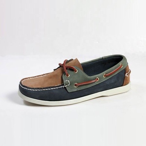 Mocassins souples antidérapants en cuir véritable pour hommes, style britannique, en <span class=keywords><strong>nubuck</strong></span>, <span class=keywords><strong>chaussures</strong></span> <span class=keywords><strong>bateau</strong></span>, vente en gros - Product Image 2