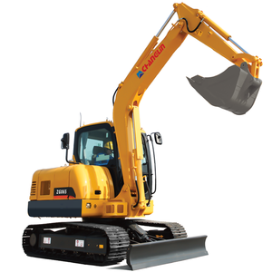Mini-excavatrice de bonne qualité, moteur diesel, mini-excavatrice la plus petite, 5500 kg, mini-excavatrice de 6 tonnes avec attache rapide - Product Image 1