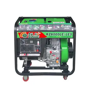 5.5kw diesel generators factory price 50HZ four-stroke air-cooling diesel generator set electric diesel generator price