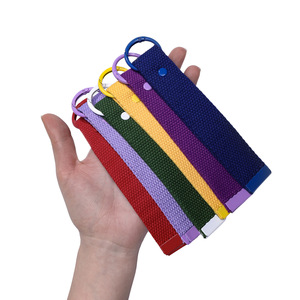 You Young Different Polyester Webbing Keychains Adjustable DIY Bag Lanyards Accessories Fresh Sweet Style 26x170mm - Product Image 4