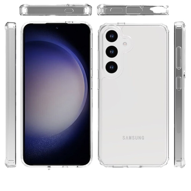 Thin Soft TPU Back Cover Case for Samsung Galaxy S24 S24 Plus, S24 Ultra Cases