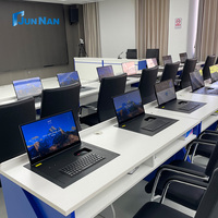 Moniteur LCD escamotable de 17,3 pouces pour table de salle de conférence, élévateur électrique pour écran LCD escamotable