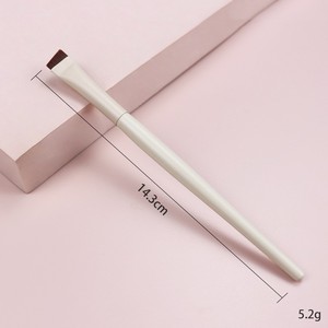 Kuas Eyeliner kustom Label pribadi sikat mata datar sudut datar tipis Ultra halus kuas Eyeliner datar kuas Eyeliner datar - Product Image 6