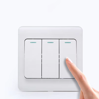 Interrupteur mural électrique 1 2 3 4 gangs, interrupteur à bascule de qualité professionnelle pour le câblage des hôtels et des maisons, vente en gros pour projets, service OEM disponible