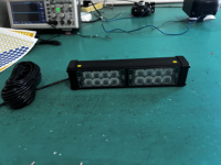9-30V ámbar LED Dash/Deck/Visor luz de advertencia camión luces de placa de emergencia Mini luces LED intermitentes (SL781)
