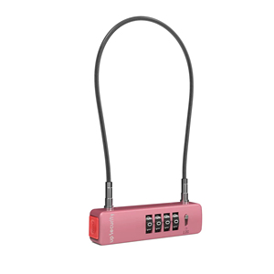 Câble en acier pratique avec cadenas à combinaison 2026 ; Vélo, véhicule électrique, valise, panier, armoire, rangement, chaîne antivol - Product Image 1