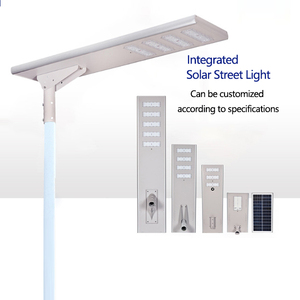 Farola Solar Integrada IP65, Lámpara Solar LED para Exteriores, Adecuada para Patios y Obras de Carreteras - Product Image 2