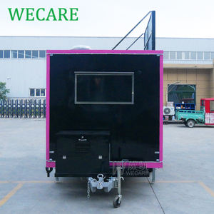 Wecare סין מותאם אישית מרובע קטן מרובע נייד מזון מזון מהיר טריילרים מצויד במלואו מיני רחוב מיני משאית מזון למכירה בארה "ב - Product Image 5