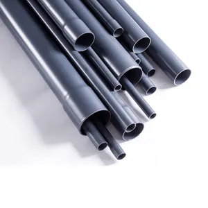 Large Diameter 95mm 100mm 150mm 4 Inch Pvc Plastic Clear Transparent Rigid Water Pipes