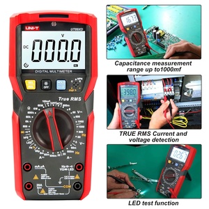 Multimètre numérique LED TTLTES UNI-T UT89XD True RMS 6000 points de mesure, test de tension, d'intensité, de capacité, de fréquence et de résistance - Product Image 6