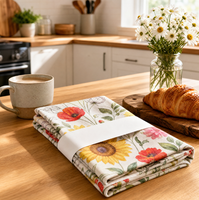 Essuie-tout en coton personnalisé Hoshom, design sur mesure, absorbant, pour cuisine, bar, restaurant, achat en gros