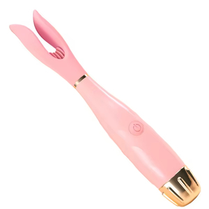 Breast Vibrator <b>Dildo</b> USB Charging Strong Vibration Clamping Waterproof 10-Speed Quiet Sexual Toy Provocation Female - Product Image 1