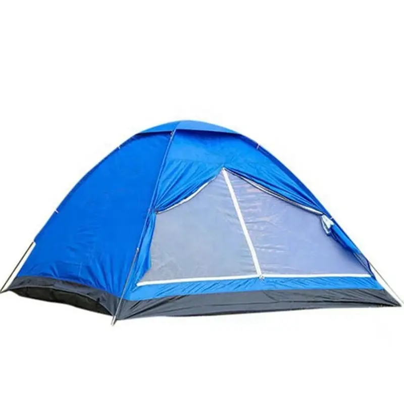 AIOIAIアウトドアキャンプドームテント防水ファブリックグラスファイバーポール軽量テント