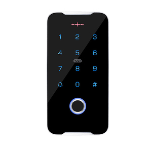 Không thấm nước độc vân tay Reader cảm ứng bàn phím HF MF thẻ nhập khóa cửa kiểm soát truy cập - Product Image 3