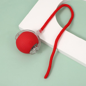 Viral Interactive <b>Cat</b> <b>Toy</b> <b>Automatic</b> Self-Moving Food Grade Silicone Popping Ball Bite-Resistant Pet Teaser - Product Image 6