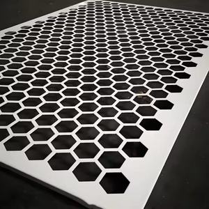 Fanghai tùy chỉnh kích thước 2mm-8 * 4ft 5 * 10ft dây thép không gỉ mạ kẽm đục lỗ kim loại lưới lọc chất lỏng trang trí tấm - Product Image 1