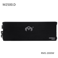 Amplificateur de voiture monocanal de classe D SHARK M2500.D 2000W RMS pour 12v OLIVER